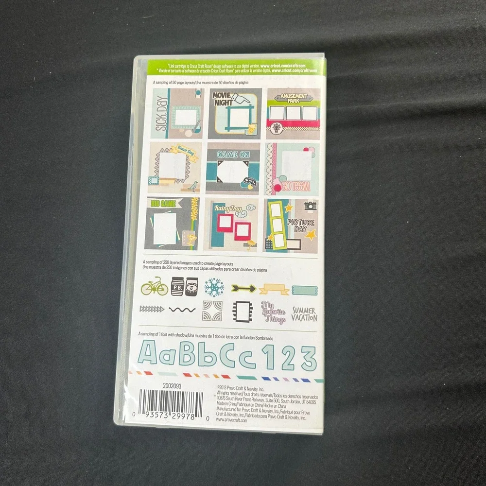 Cricut C everyday When I was a kid Cartridge Link Status Unknown